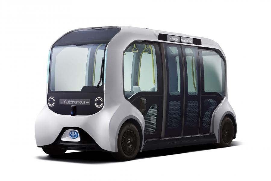  Toyota e-Palette 2019 года  (фото 1 из 29)